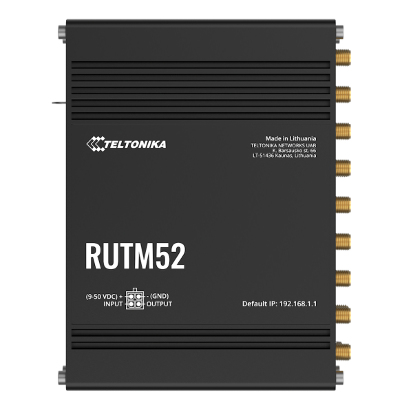 Teltonika RUTM52 Dual 5G Industrial Router