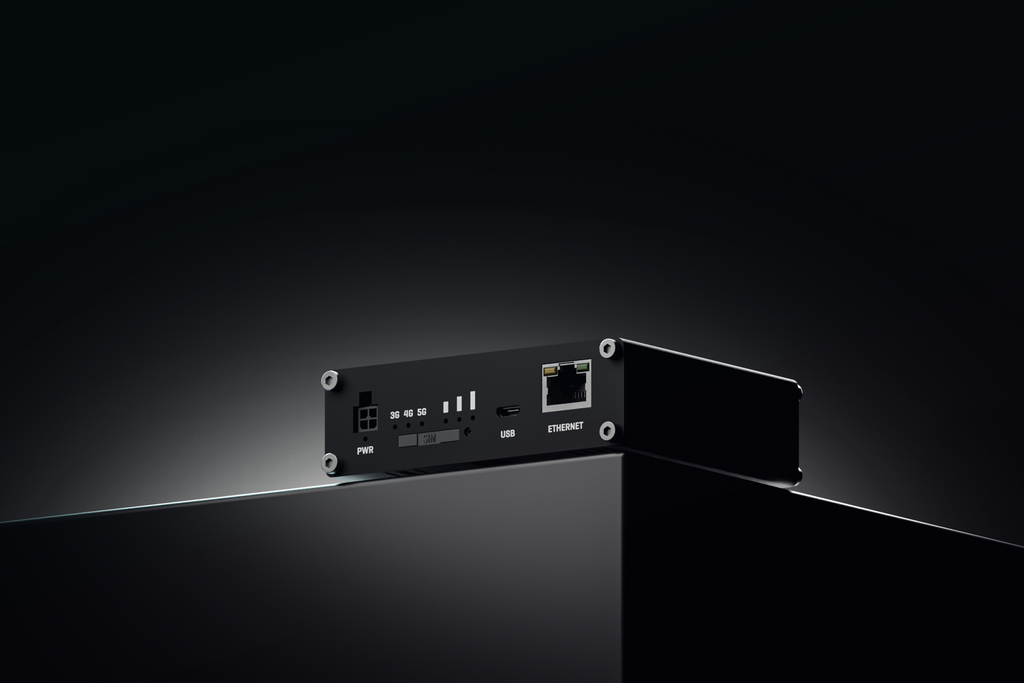 Teltonika TRB501 Industrial 5G Gateway rear view