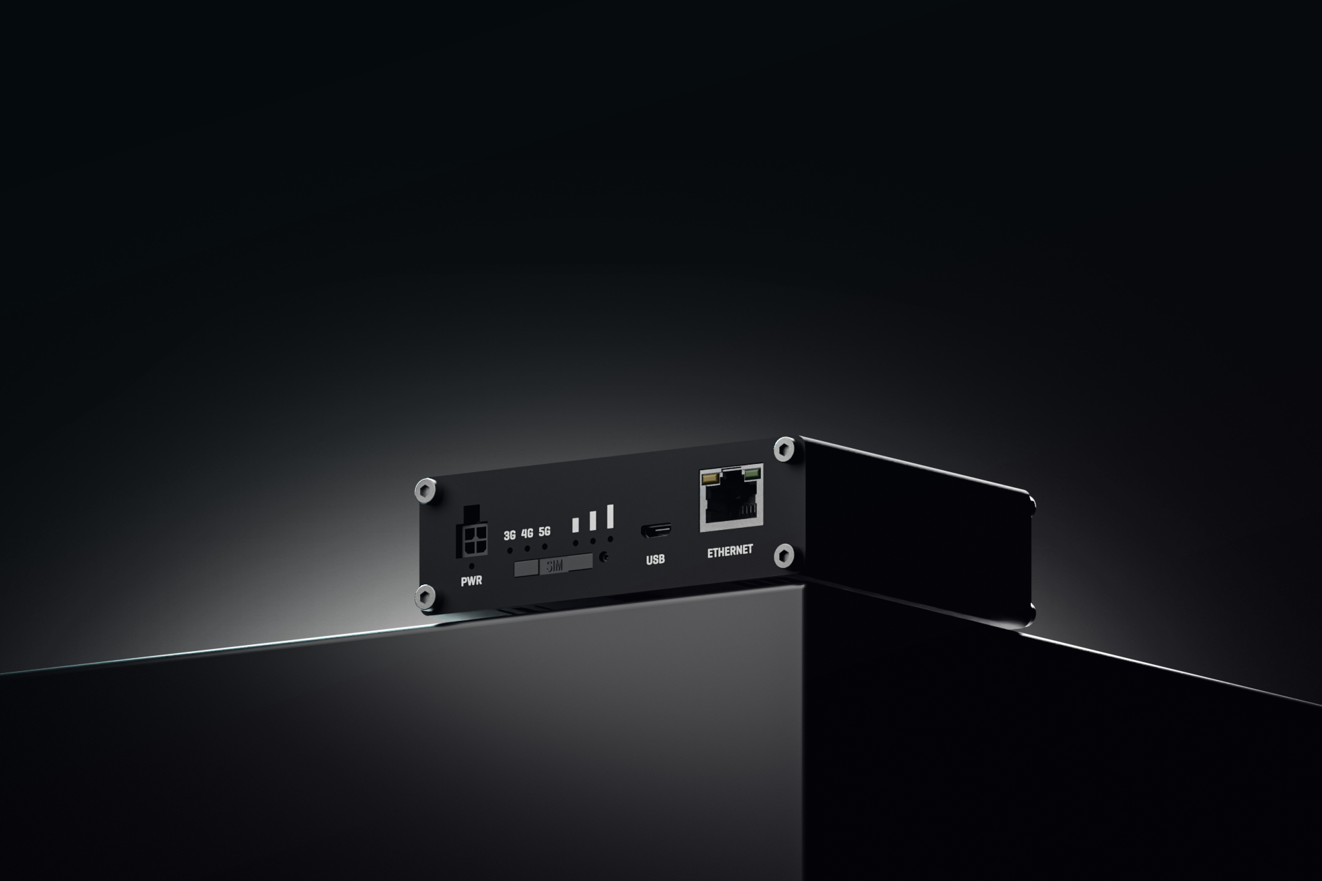 Teltonika TRB501 Industrial 5G Gateway rear view