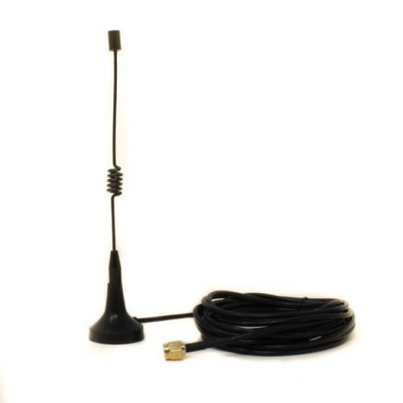 External cellular antenna with coaxial cable