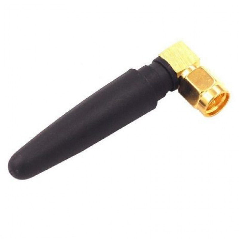 Rubber duck RF antenna with SMA connector