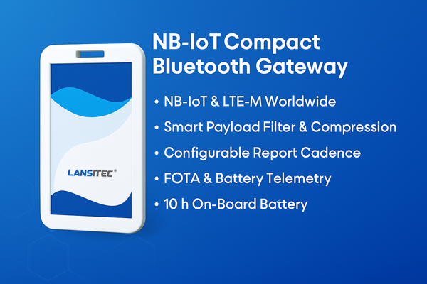 NB-IoT & LTE-M Compact Bluetooth Gateway
