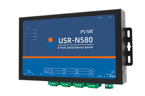 USR-N580 8-Port RS485 Serial to Ethernet Device Server