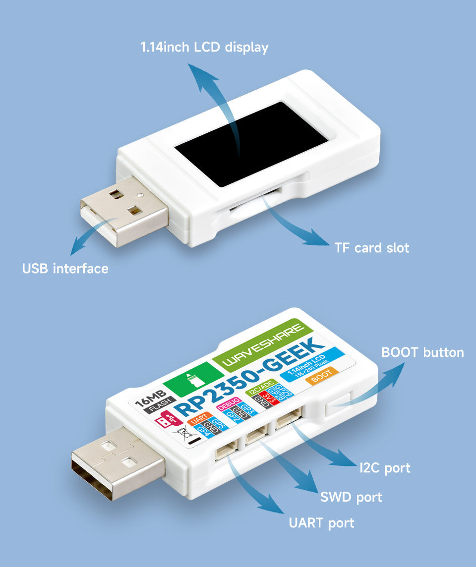 Waveshare RP2350-GEEK