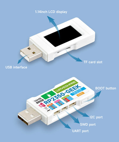 Waveshare RP2350-GEEK