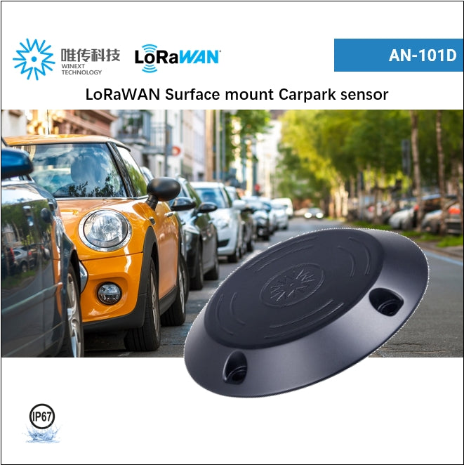 Winext AN-101D LoRaWAN Smart Parking Sensor product view
