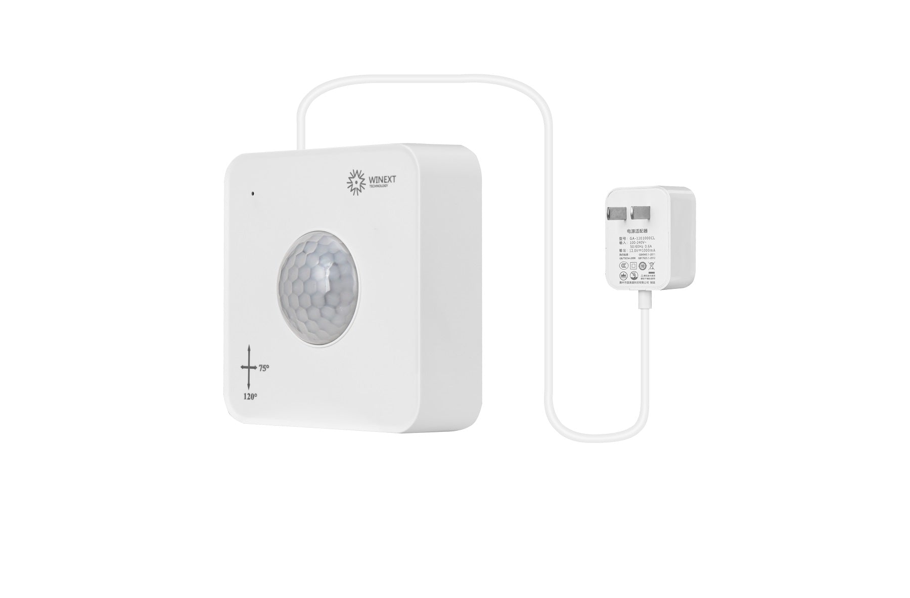 Winext AN-306 LoRaWAN Human Presence Radar Sensor front side view