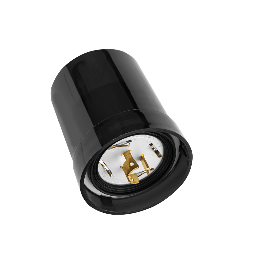 WLC-NEMA-03 NEMA lamp controller angled connector view